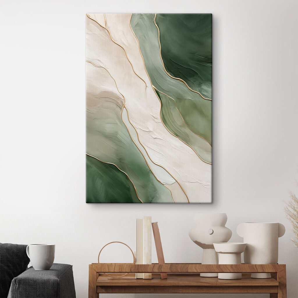 Flowing Patterns in Earthy Tones Flowing Patterns in Earthy Tones