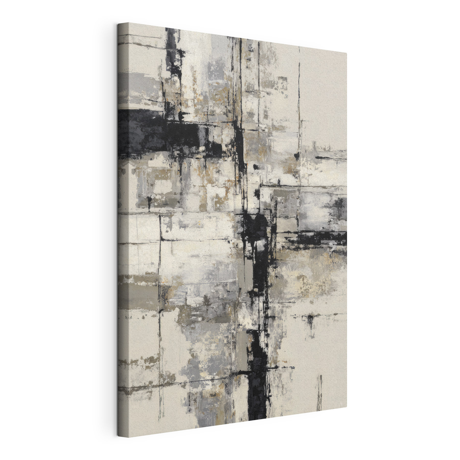 Black and white painting Black and white painting