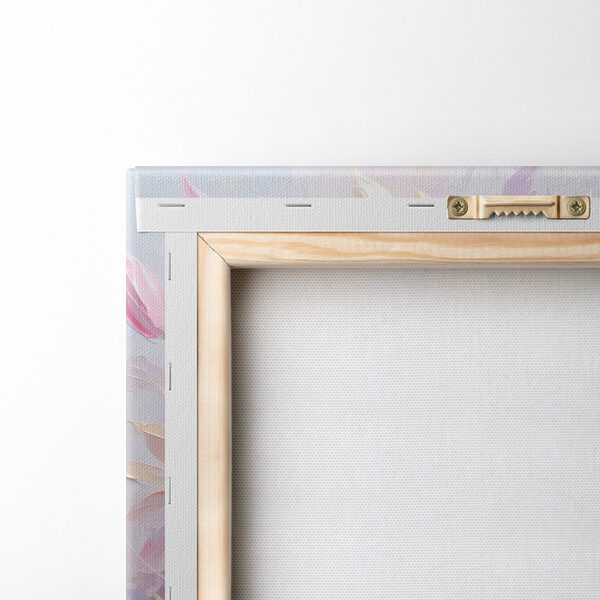 Painting of flowers on a white background