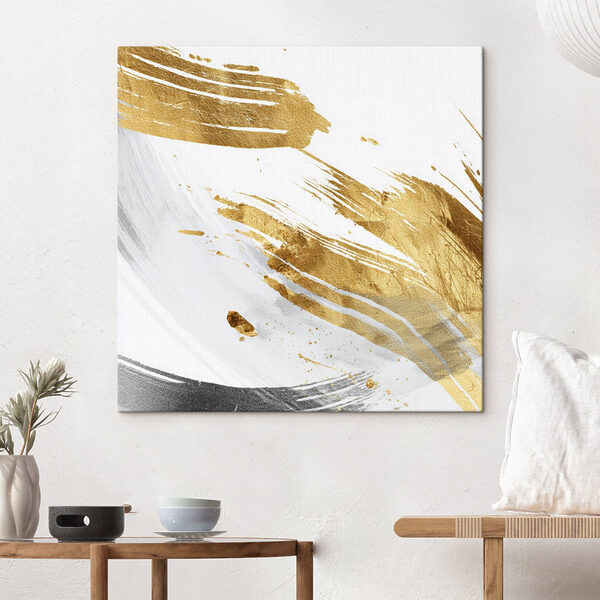 Bold strokes on a white canvas