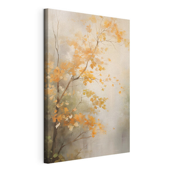 Canvas Schilderijen Canvas Schilderijen Boom met gele bladeren (Artikelnummer: s45940)