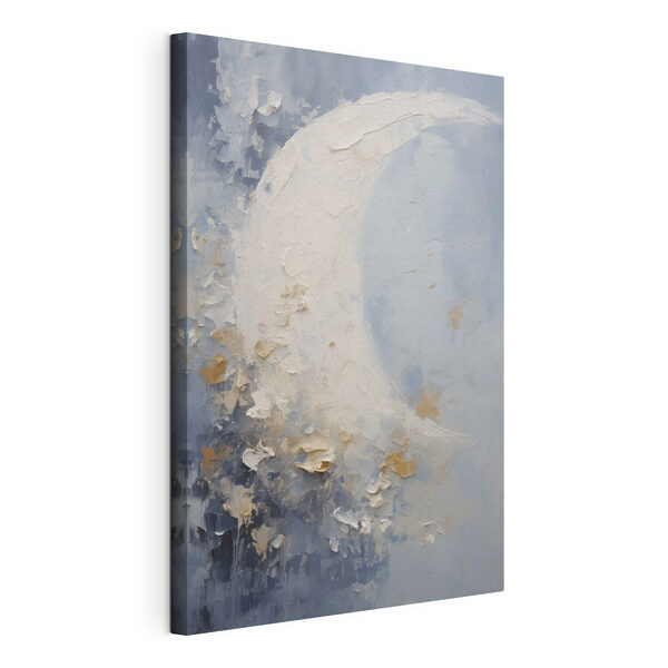 Canvas Schilderijen Canvas Schilderijen Schilderij van een maan (Artikelnummer: s46124)