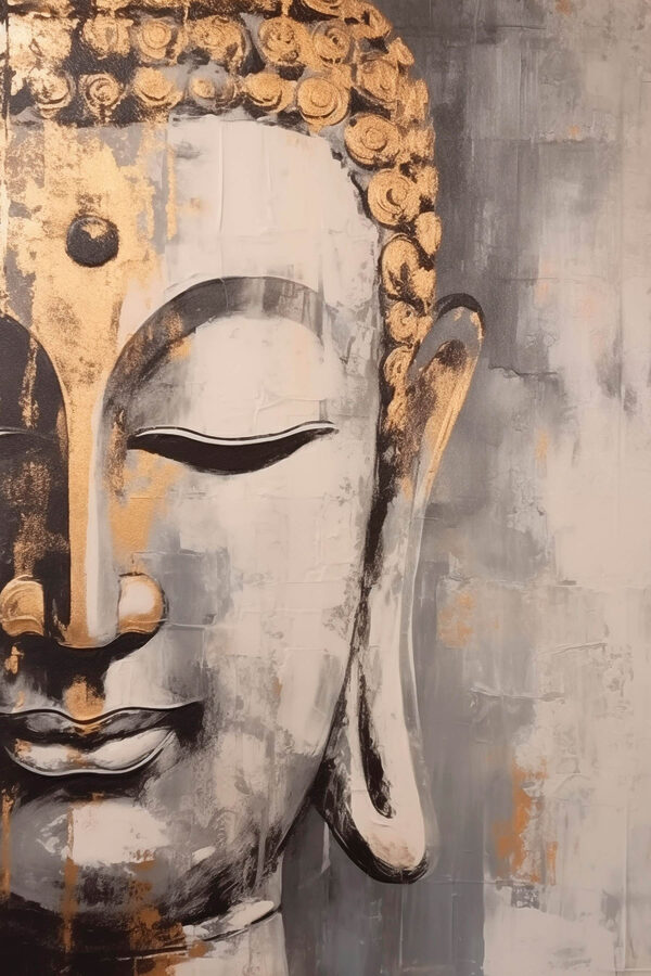 Painting of a face Painting of a face