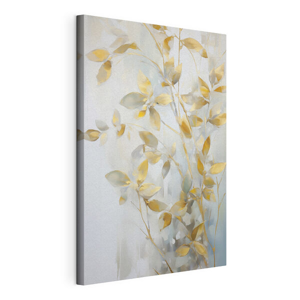 Canvas Schilderijen Schilderij van een tak met bladeren (Artikelnummer: s46348) Canvas Schilderijen Canvas Schilderijen Schilderij van een tak met bladeren (Artikelnummer: s46348)
