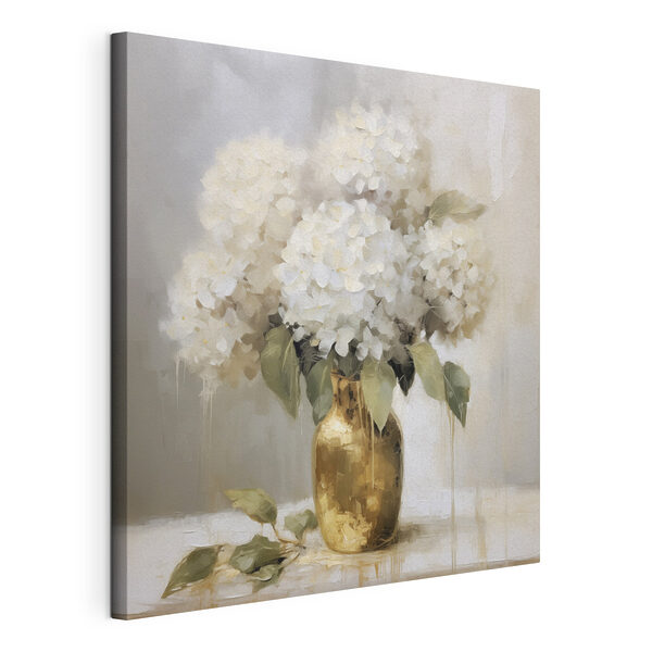 Canvas Schilderijen Canvas Schilderijen Schilderij van bloemen in een vaas (Artikelnummer: s46263)