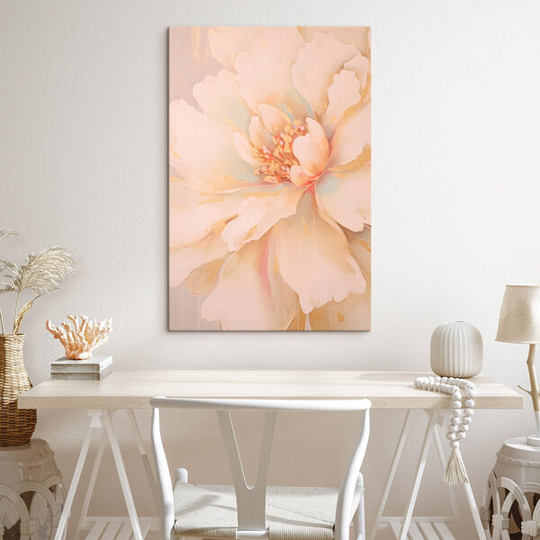 Canvas Schilderijen Canvas Schilderijen Schilderij van een bloem (Artikelnummer: s46423)