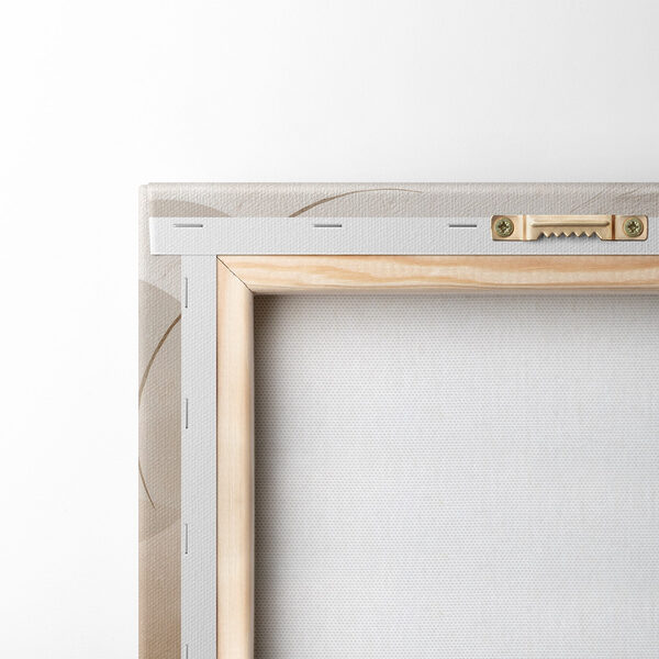 Serene abstract composition in soft tones
