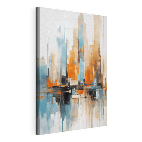 Canvas Schilderijen Schilderij van een stad (Artikelnummer: s46267) Canvas Schilderijen Canvas Schilderijen Schilderij van een stad (Artikelnummer: s46267)