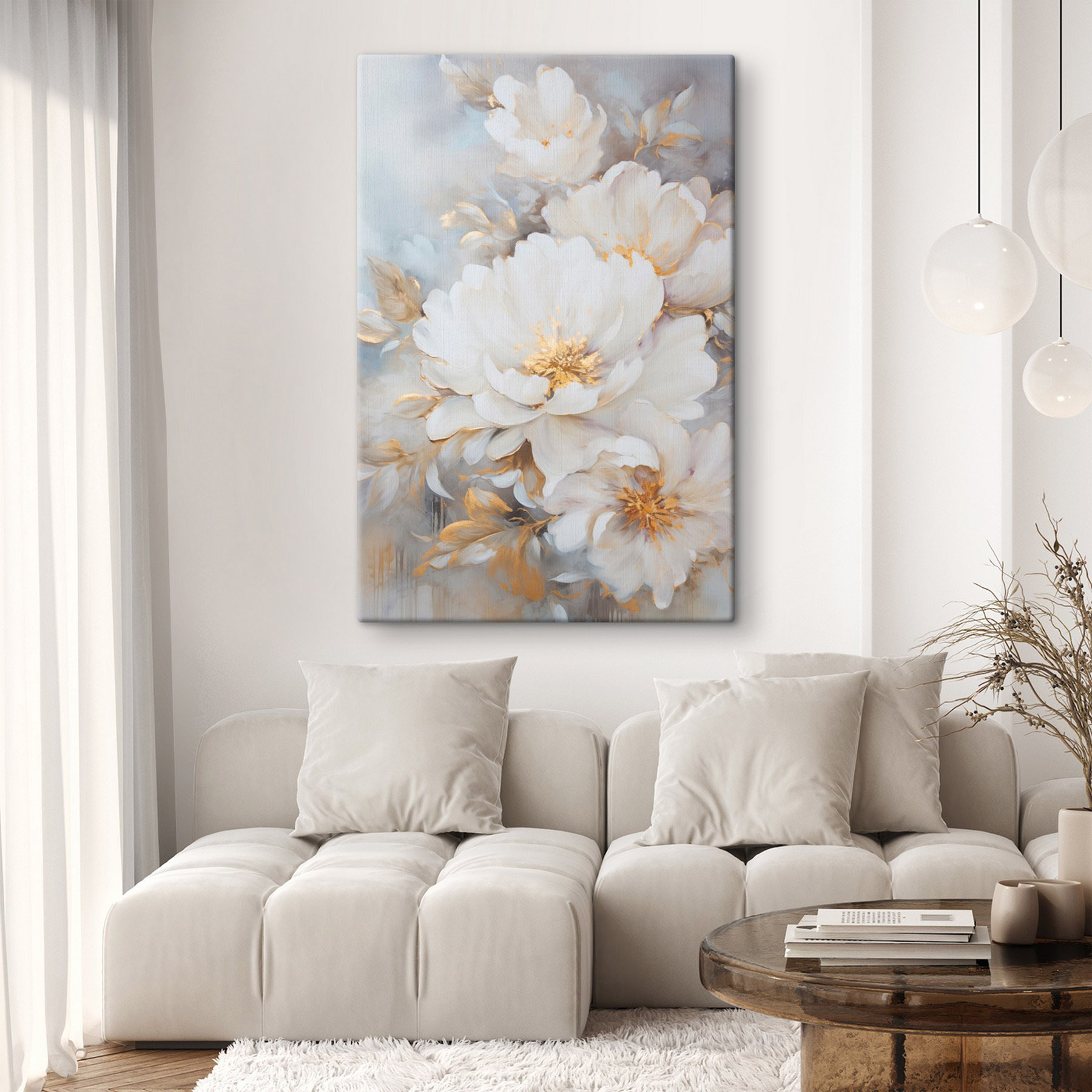 Soft blooms in gentle hues