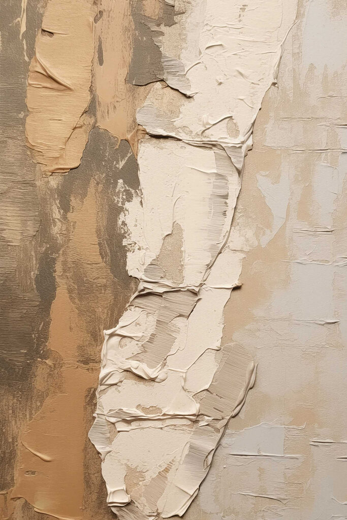Organic layers of soft hues