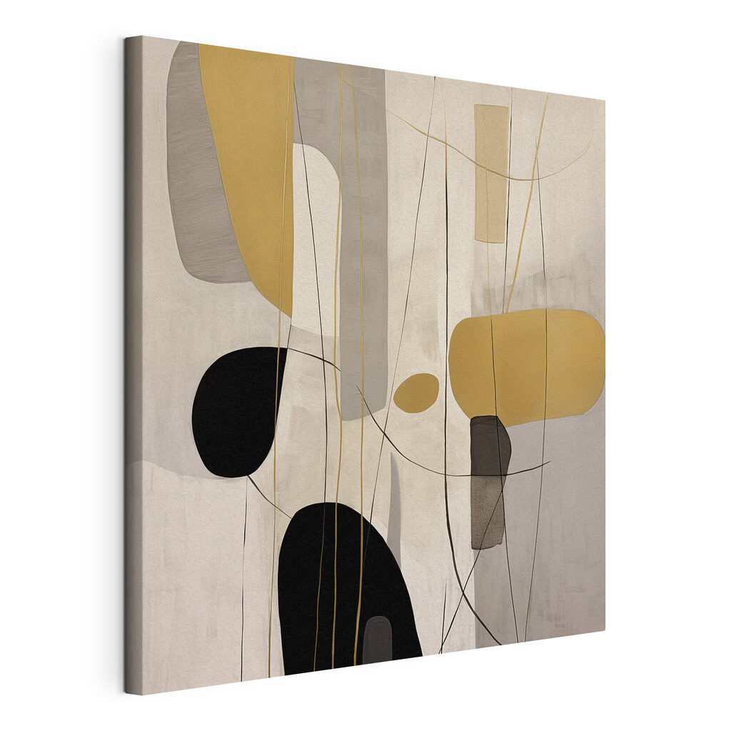 Painting of different shapes and colors Painting of different shapes and colors
