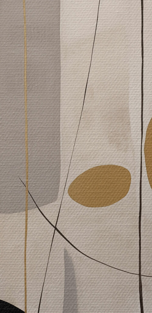 Painting of different shapes and colors Painting of different shapes and colors