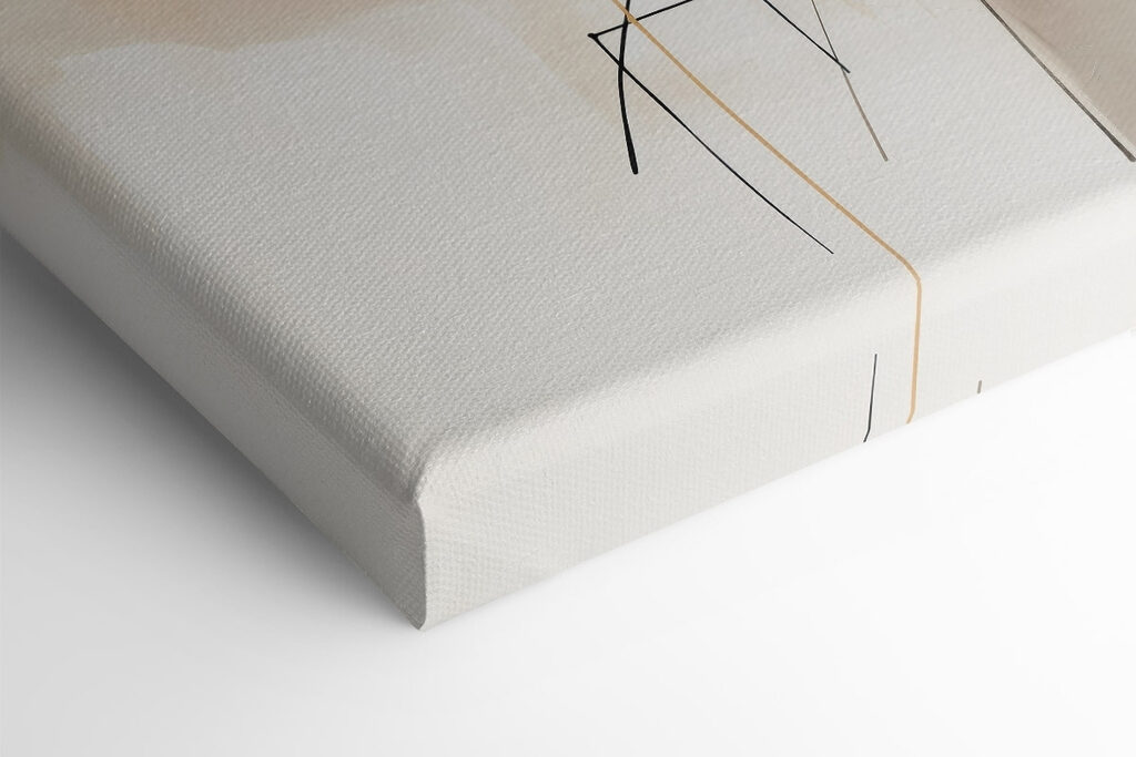 Abstract shapes in muted tones
