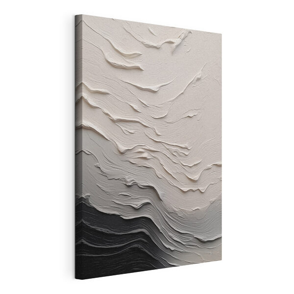 Canvas Schilderijen Witte en zwarte muur (Artikelnummer: s46475) Canvas Schilderijen Canvas Schilderijen Witte en zwarte muur (Artikelnummer: s46475)