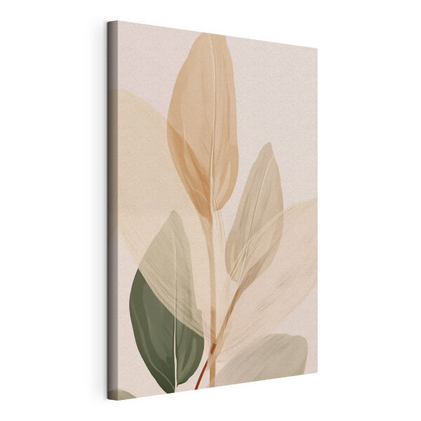 Canvas Schilderijen Zachte tinten van delicate blaadjes (Artikelnummer: s46552) Canvas Schilderijen Canvas Schilderijen Zachte tinten van delicate blaadjes (Artikelnummer: s46552)