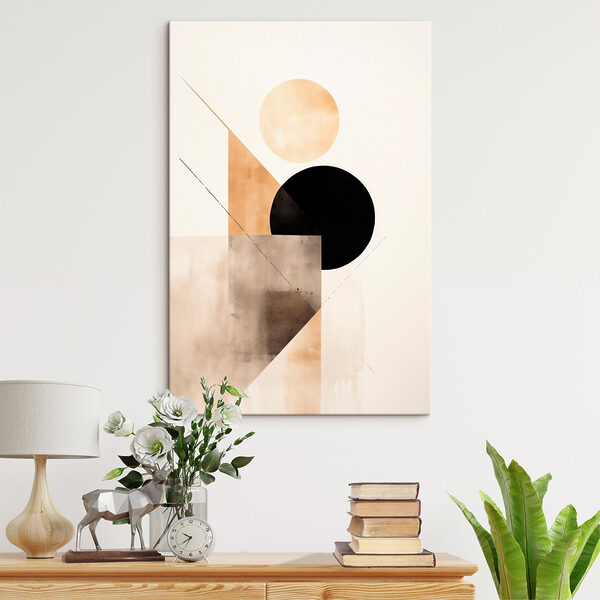 Canvas Schilderijen Canvas Schilderijen Verzameling van geometrische figuren (Artikelnummer: s46532)