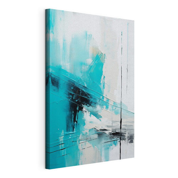 Canvas Schilderijen Blauw-wit schilderij (Artikelnummer: s46545) Canvas Schilderijen Canvas Schilderijen Blauw-wit schilderij (Artikelnummer: s46545)