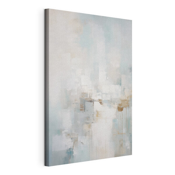 Canvas Schilderijen Schilderij met een witte en blauwe achtergrond (Artikelnummer: s46546) Canvas Schilderijen Canvas Schilderijen Schilderij met een witte en blauwe achtergrond (Artikelnummer: s46546)