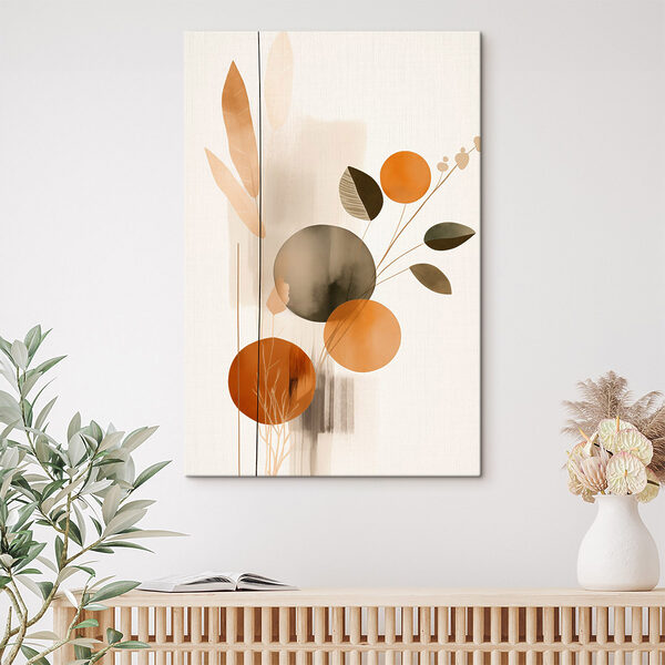 - Soft hues and botanical shapes unite - Soft hues and botanical shapes unite