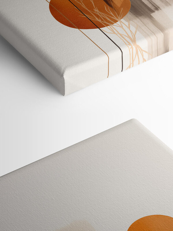 - Soft hues and botanical shapes unite - Soft hues and botanical shapes unite