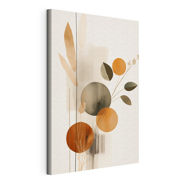Canvas Schilderijen - Zachte tinten en botanische vormen gaan hand in hand (Artikelnummer: s46697) Canvas Schilderijen Canvas Schilderijen - Zachte tinten en botanische vormen gaan hand in hand (Artikelnummer: s46697)