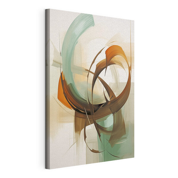 Canvas Schilderijen Schilderij van een wervelende cirkel (Artikelnummer: s46787) Canvas Schilderijen Canvas Schilderijen Schilderij van een wervelende cirkel (Artikelnummer: s46787)