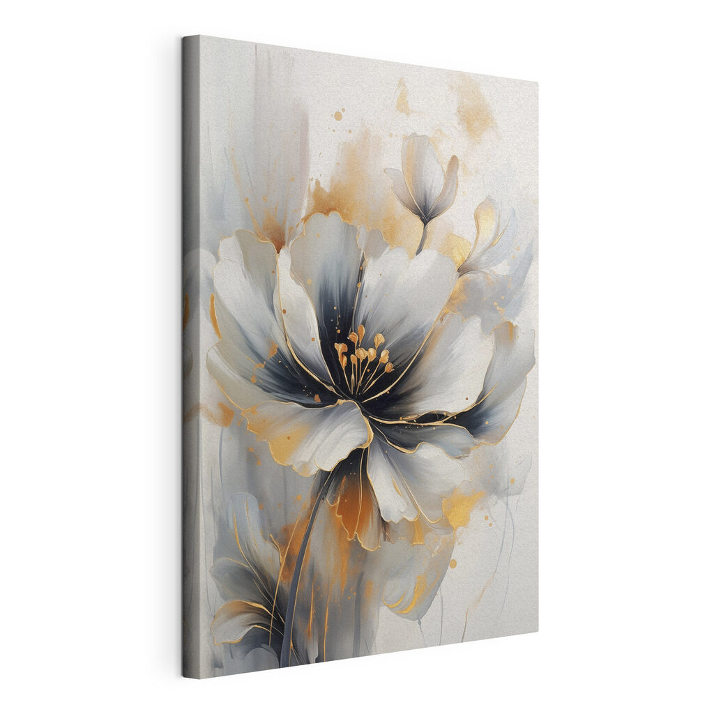 Painting of a flower Painting of a flower