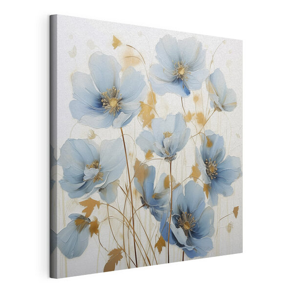 Canvas Schilderijen Schilderij van bloemen op een witte achtergrond (Artikelnummer: s46823) Canvas Schilderijen Canvas Schilderijen Schilderij van bloemen op een witte achtergrond (Artikelnummer: s46823)