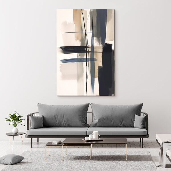Canvas Schilderijen Schilderij van een kruis