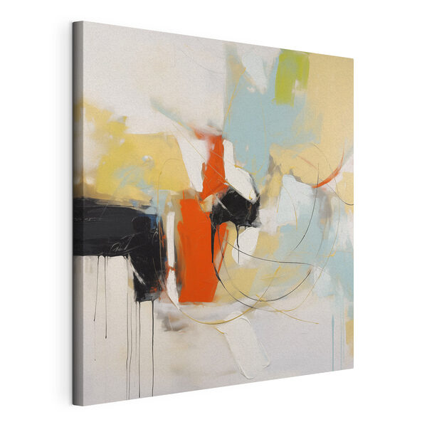 Canvas Schilderijen Schilderij van een kleurrijk abstract kunstwerk (Artikelnummer: s46922) Canvas Schilderijen Canvas Schilderijen Schilderij van een kleurrijk abstract kunstwerk (Artikelnummer: s46922)