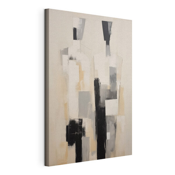 Canvas Schilderijen Canvas Schilderijen Schilderij van een paar mensen (Artikelnummer: s47001)