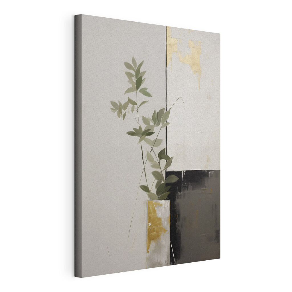 Painting of a plant in a pot
