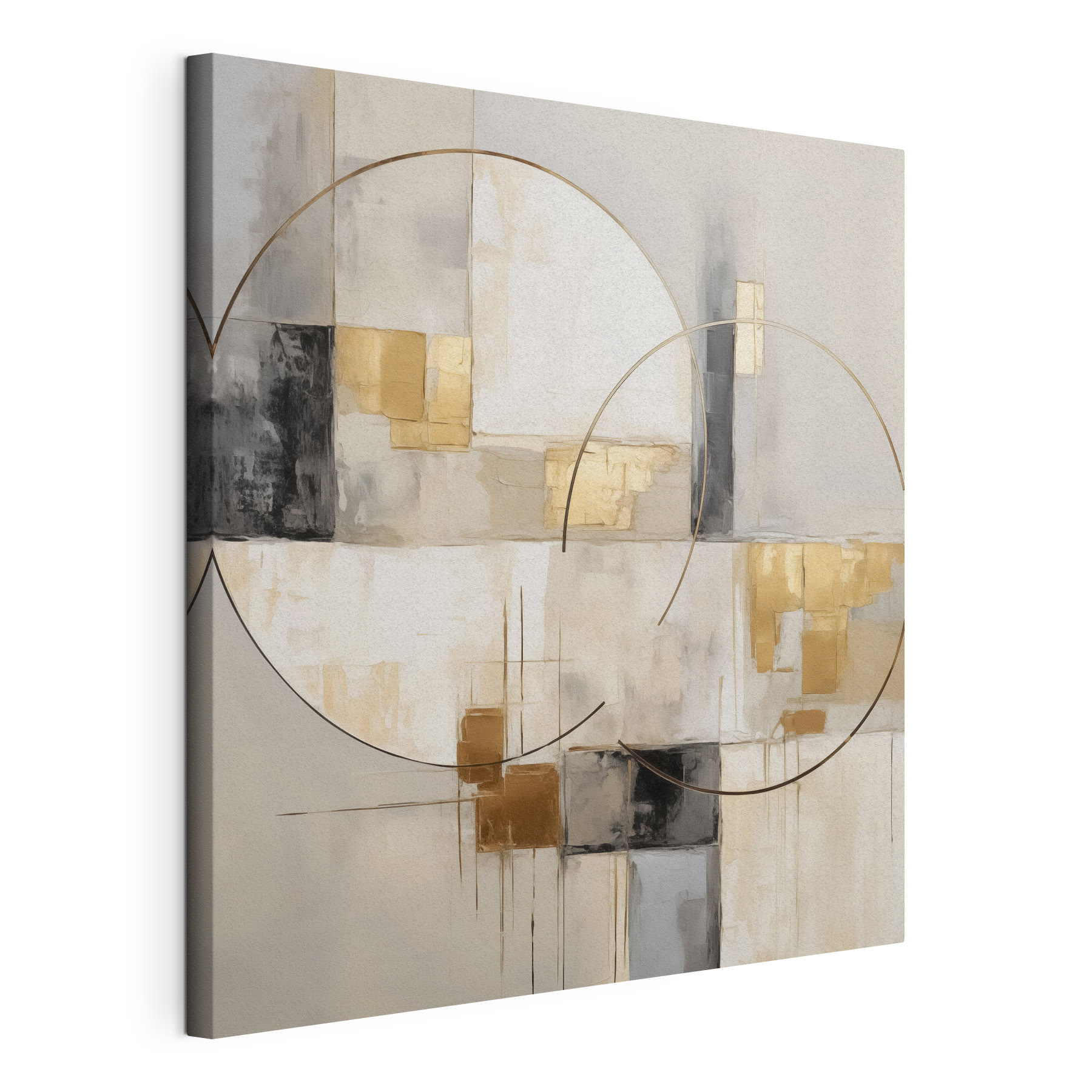 Abstract circles in muted tones Abstract circles in muted tones