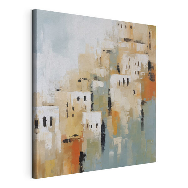 Canvas Schilderijen Schilderij van een stad (Artikelnummer: s47241) Canvas Schilderijen Canvas Schilderijen Schilderij van een stad (Artikelnummer: s47241)