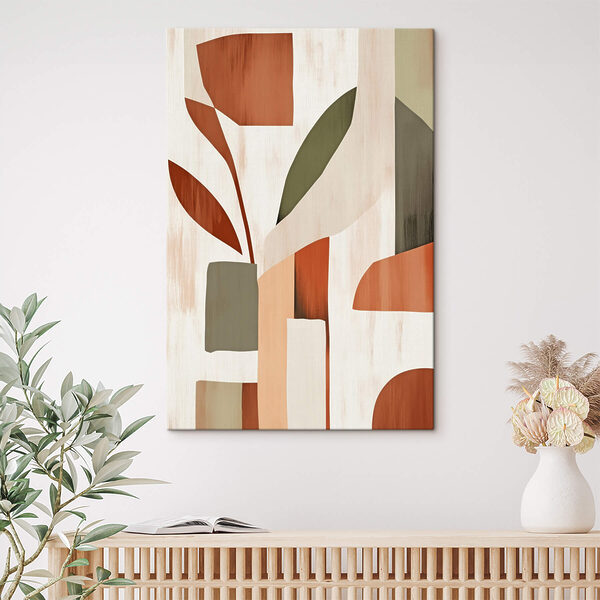 Canvas Schilderijen Schilderij van een plant