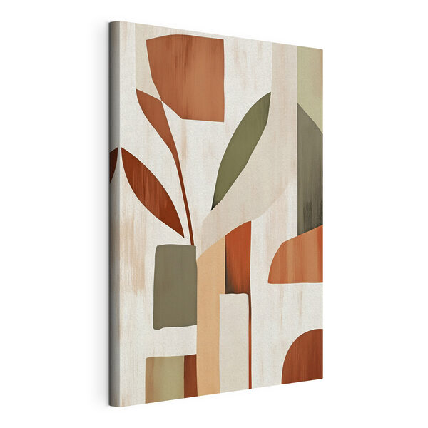 Canvas Schilderijen Canvas Schilderijen Schilderij van een plant (Artikelnummer: s47046)