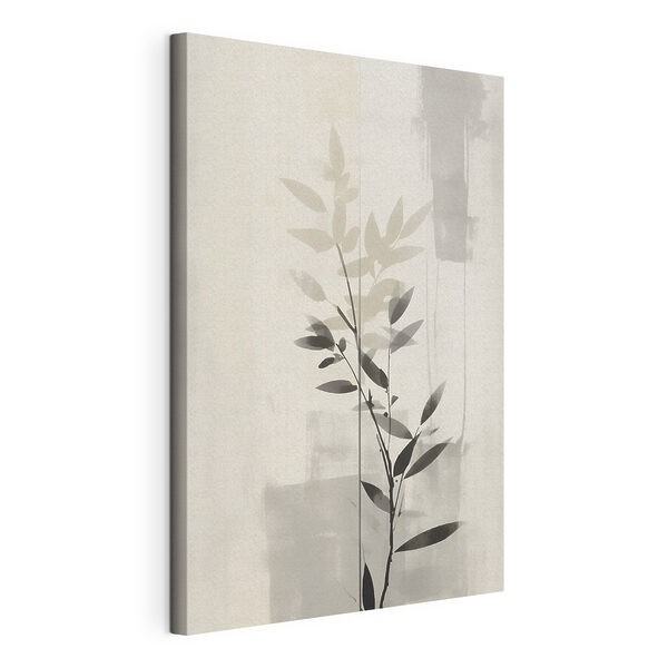 Canvas Schilderijen Canvas Schilderijen Plant met bladeren eraan (Artikelnummer: s47102)