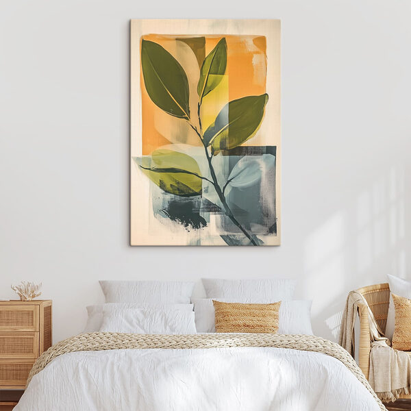 Canvas Schilderijen Canvas Schilderijen Schilderij van een plant (Artikelnummer: s47250)