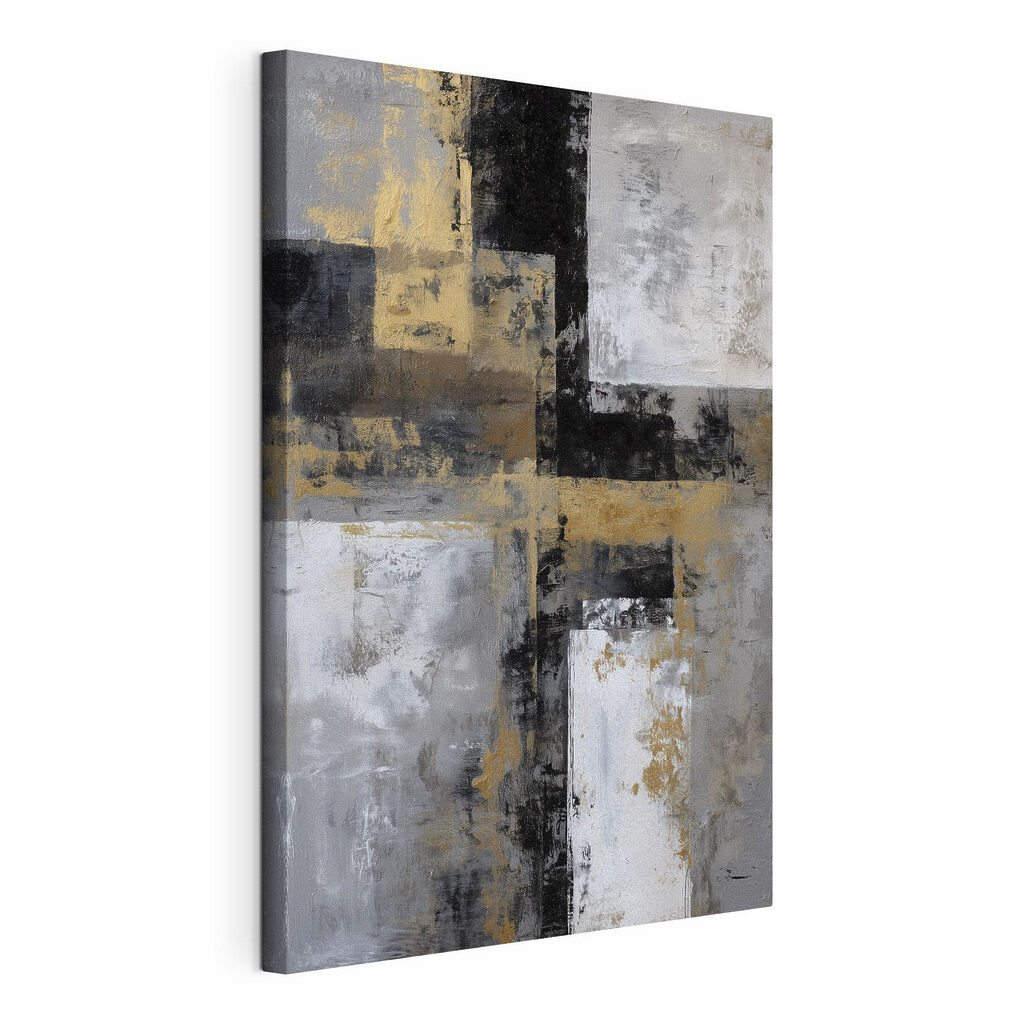 Abstract interplay of dark and light