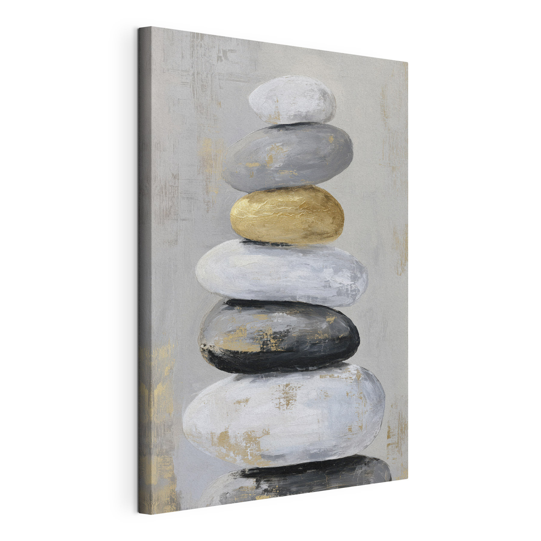 Painting of a stack of rocks Painting of a stack of rocks