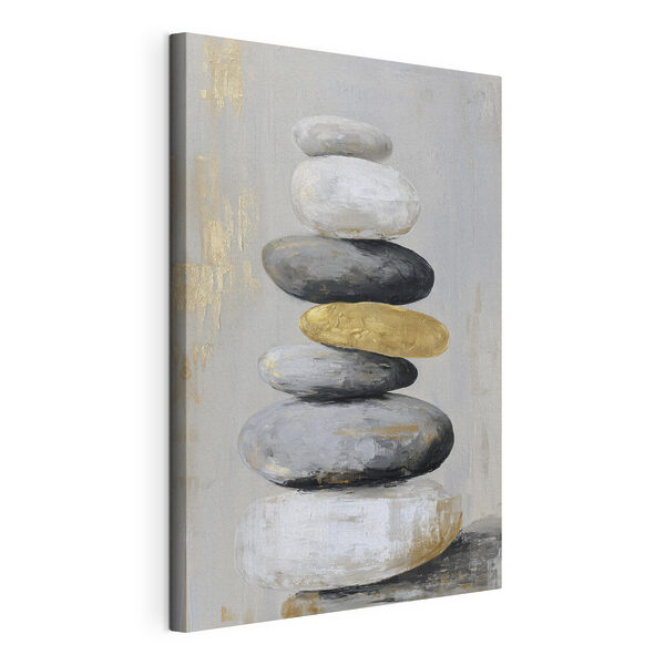 Canvas Schilderijen Schilderij van een stapel stenen (Artikelnummer: s47236) Canvas Schilderijen Canvas Schilderijen Schilderij van een stapel stenen (Artikelnummer: s47236)