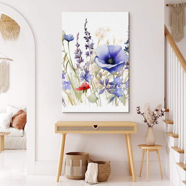 Watercolor painting of flowers Watercolor painting of flowers