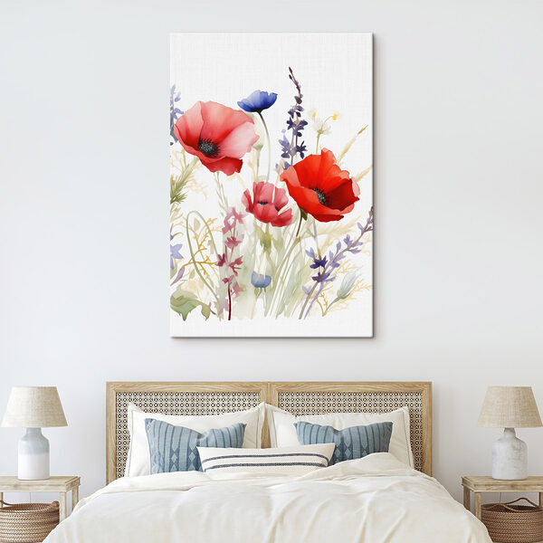 Watercolor painting of flowers Watercolor painting of flowers