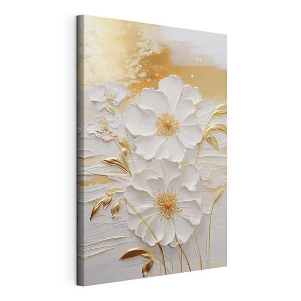 Canvas Schilderijen Verfijnde bloemen in zachte tinten (Artikelnummer: s47415) Canvas Schilderijen Canvas Schilderijen Verfijnde bloemen in zachte tinten (Artikelnummer: s47415)