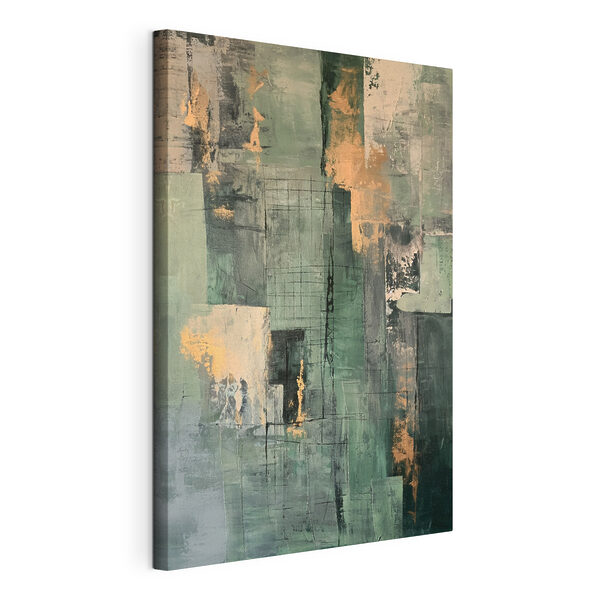 Het schilderen van een muur Canvas Schilderijen Het schilderen van een muur