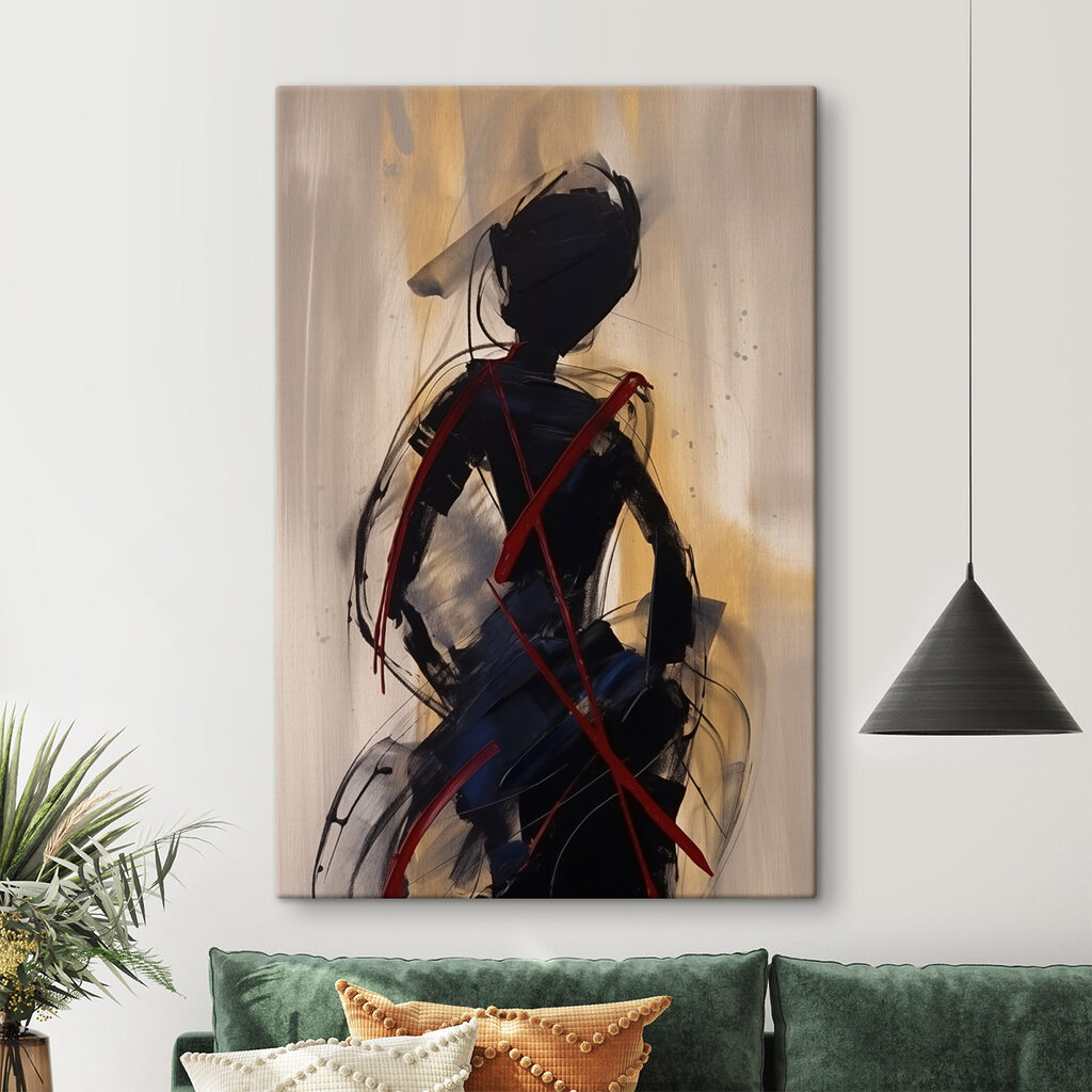 Painting of a woman Painting of a woman