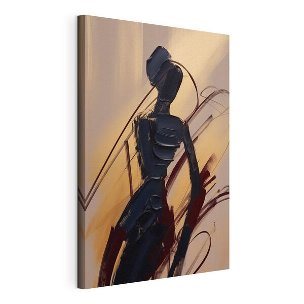 Canvas Schilderijen Canvas Schilderijen Schilderij van een vrouw (Artikelnummer: s47345)
