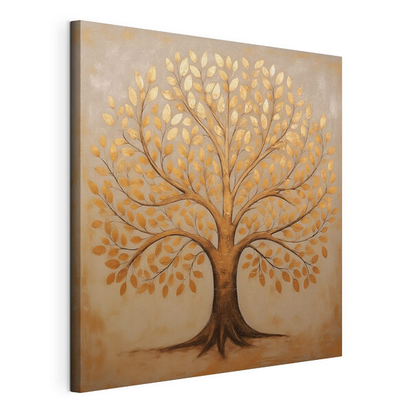 Canvas Schilderijen De schoonheid van de natuur, artistiek weergegeven