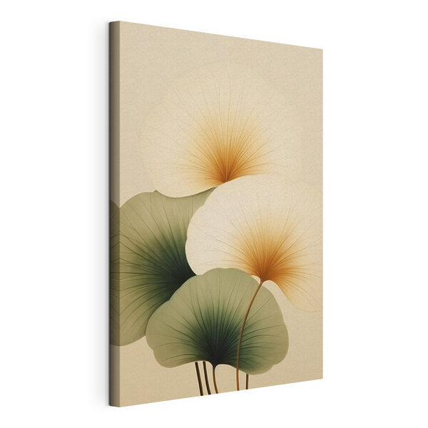 Canvas Schilderijen Fijne blaadjes, zachte aardetinten (Artikelnummer: s47399) Canvas Schilderijen Canvas Schilderijen Fijne blaadjes, zachte aardetinten (Artikelnummer: s47399)