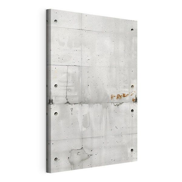 Canvas Schilderijen Canvas Schilderijen Witte muur met gaten erin (Artikelnummer: s47632)